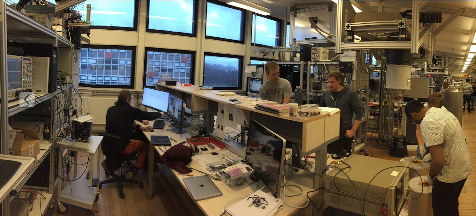 the lab in Copenhaguen